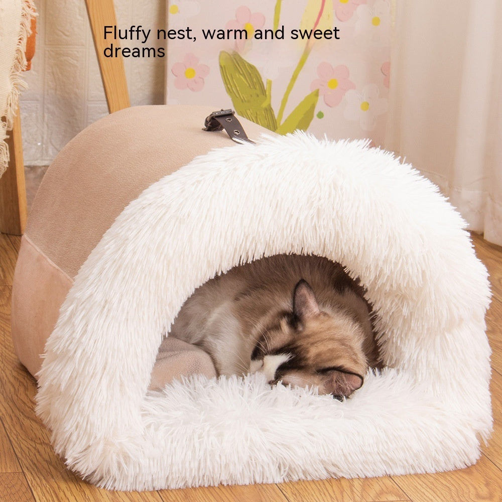 Pet bed caves