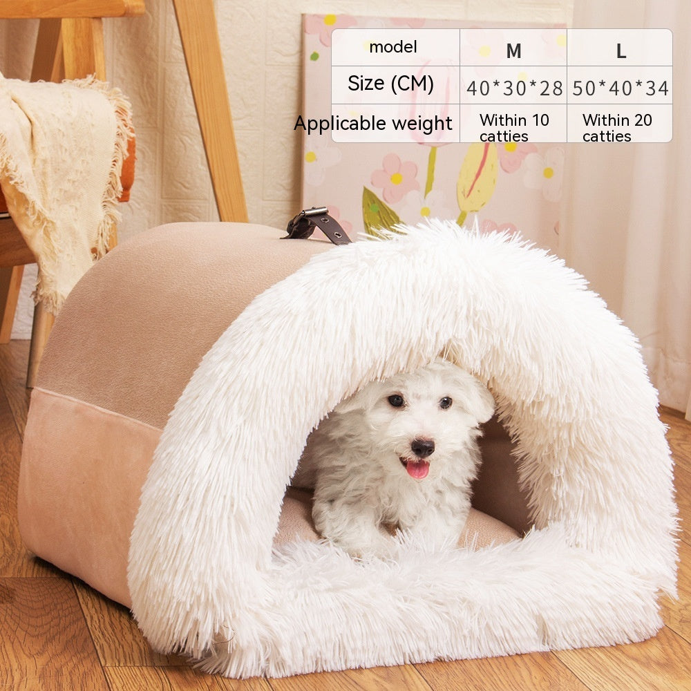 Pet bed caves