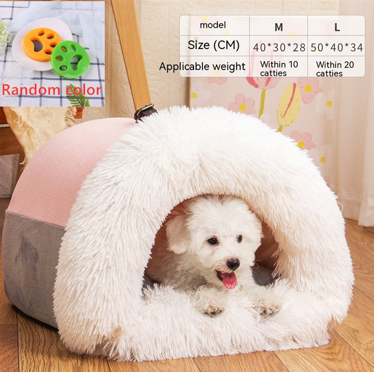 Pet bed caves