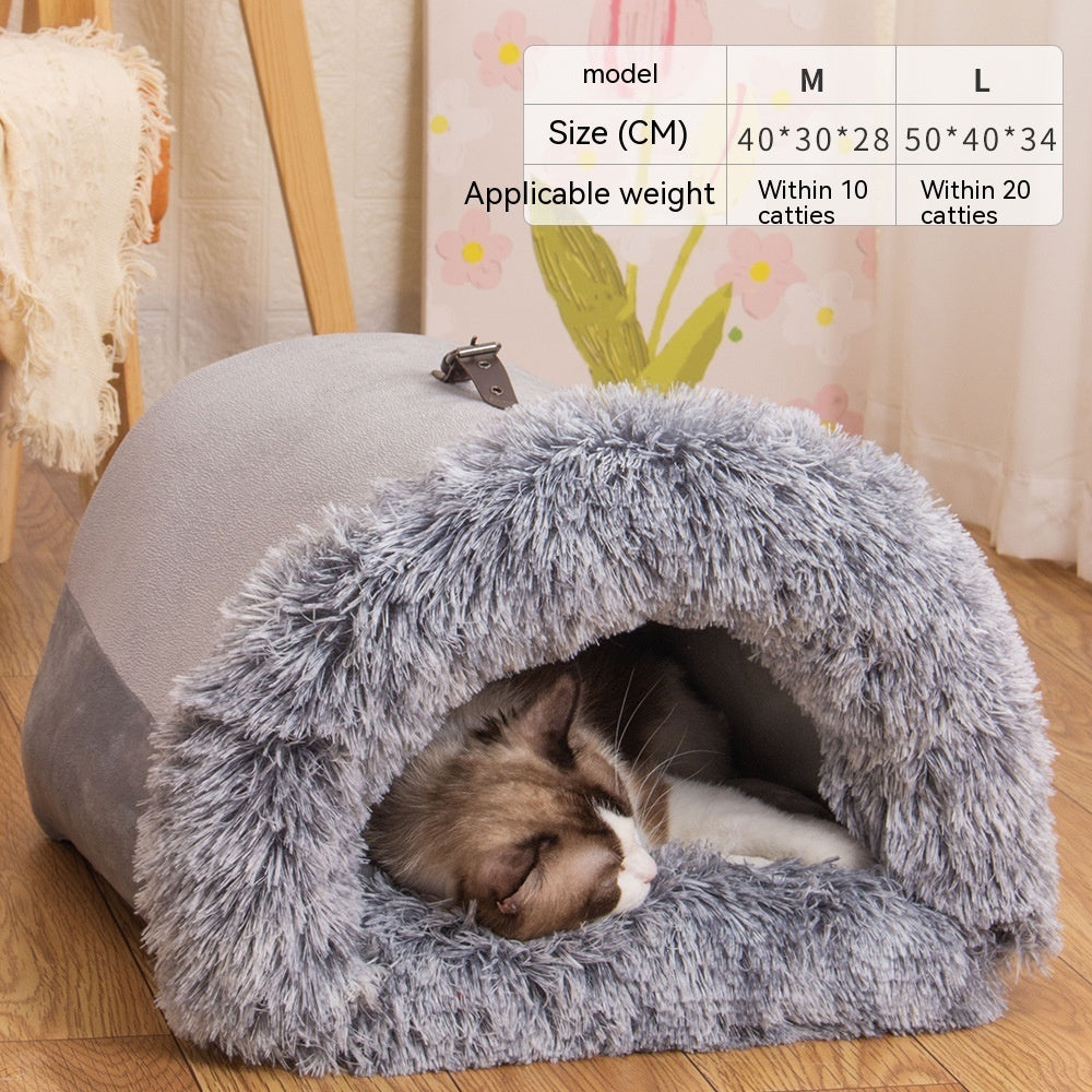 Pet bed caves